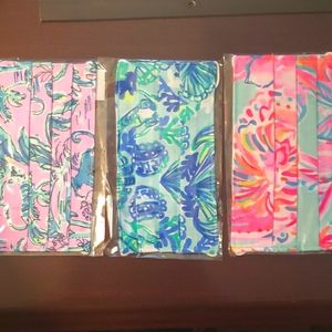 Lilly Pulitzer fabric face masks